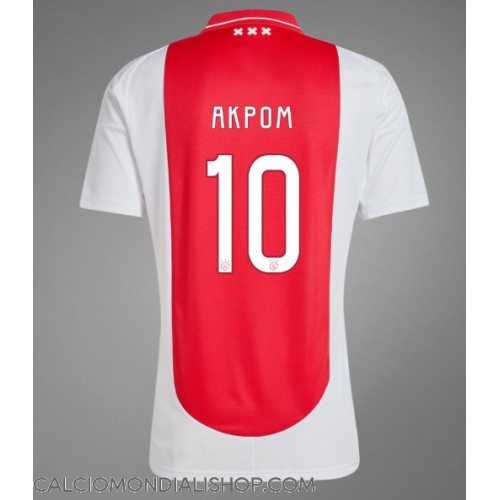 Maglie da calcio Ajax Chuba Akpom #10 Prima Maglia 2024-25 Manica Corta